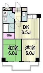 グレースピア・ヤワタの物件間取画像